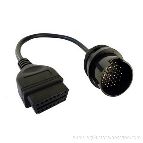 Mercedes Benz 38 Pin to 16 Pin Adapter Cable Benz Obd1 to Obd2 Connector Cables